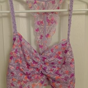 PINK Victoria's Secret Racerback Bralette Size S